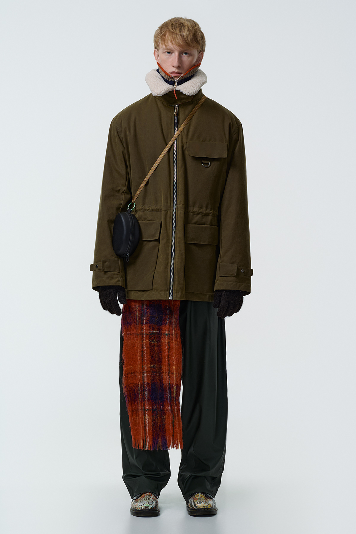 WAX jacket: оливковый